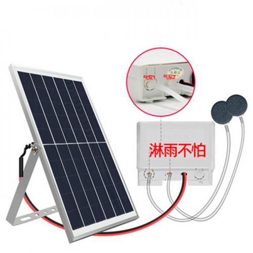 10W太陽能氧氣泵-加強雙電