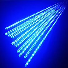 太陽能流星雨燈-50cm藍色