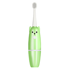 電動牙刷電池款-綠(2個軟毛頭)