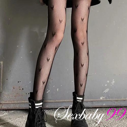 心心相惜 愛心性感網襪 情趣網襪