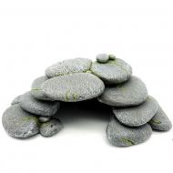 烏龜曬台造景#元寶疊石-1012