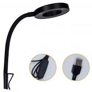 USB魚缸夾燈8W-黑色（變色調光）