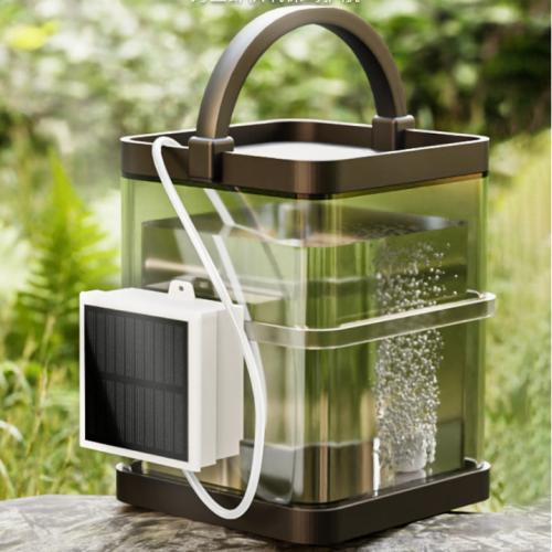 太陽能打氣機五檔省電功能-1200MA