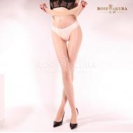 大尺碼無縫絲襪 腳尖透明褲襪-淺膚色