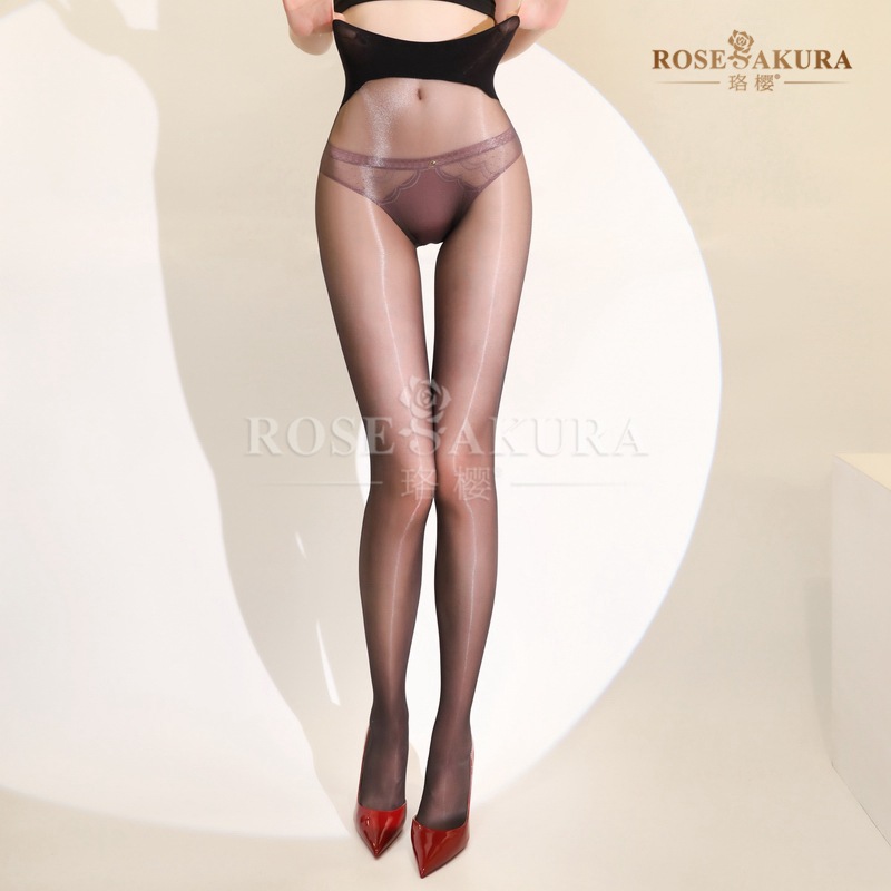 大尺碼無縫絲襪 腳尖透明褲襪-黑色