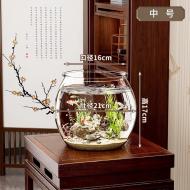 透明塑膠魚缸-中號