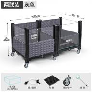 生態烏龜缸造景家用養龜池-灰色