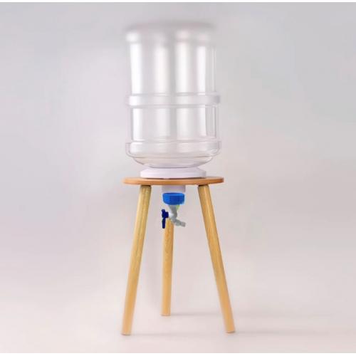 礦泉水桶生態魚缸-底部換水-透明桶