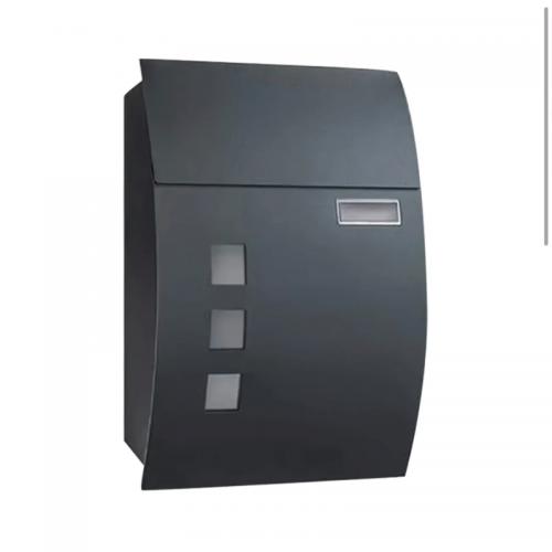 歐式信箱意見箱室外壁掛防雨-黑色