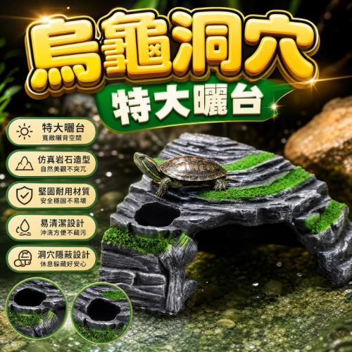 烏龜洞穴曬台-大號